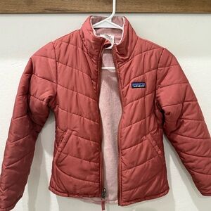 Girls reversible Patagonia jacket.